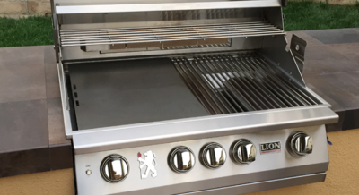 Lion Premium Grill L75000 with Griddle on Island