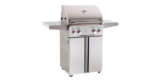 American Outdoor Grill T-Series 24-Inch 2-Burner Propane Gas Grill W/ Rotisserie & Single Side Burner - 24PCT