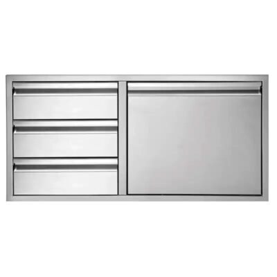 Twin Eagles 42-Inch Stainless Steel Access Door & Triple Drawer Combo - TEDD423-B