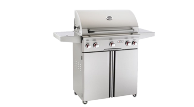 American Outdoor Grill T-Series 30-Inch 3-Burner Propane Gas Grill W/ Rotisserie & Single Side Burner - 30PCT