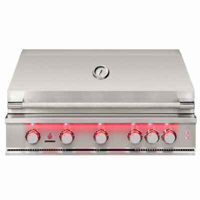 TrueFlame 40-Inch 5-Burner Built-In Gas Grill