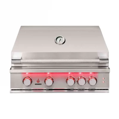 TrueFlame 32-Inch 4-Burner Built-In Gas Grill
