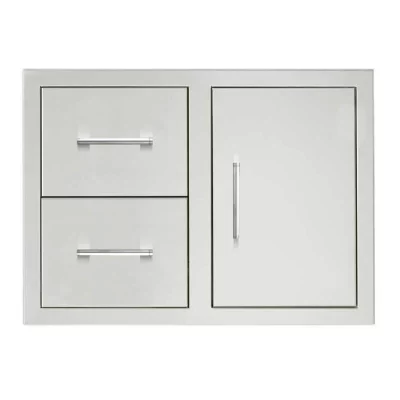 TrueFlame 33-Inch 2-Drawer & Access Door Combo - TF-DC2-33-A